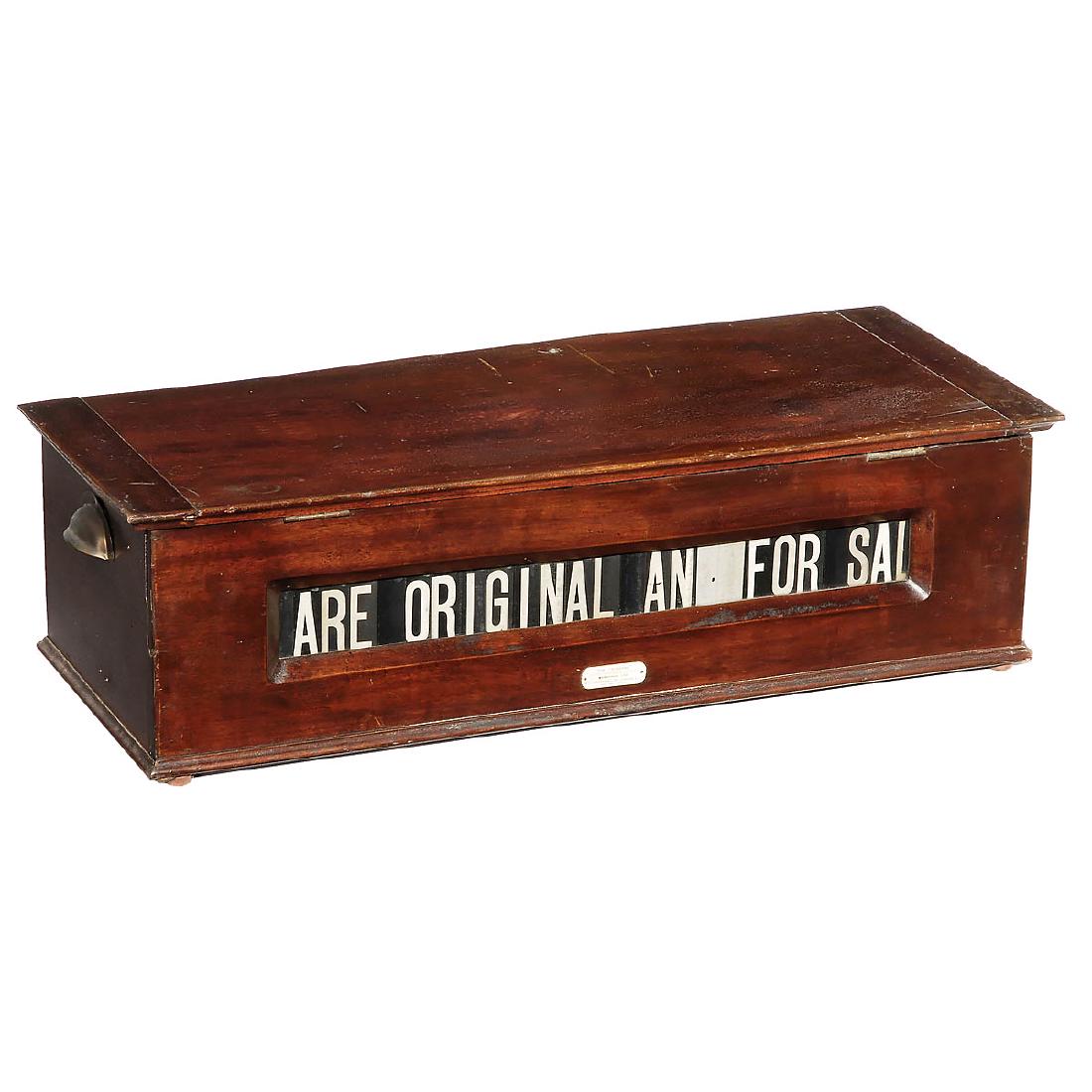 The "Runsyne" English Adverting Automaton, c. 1925 (1 of 1)