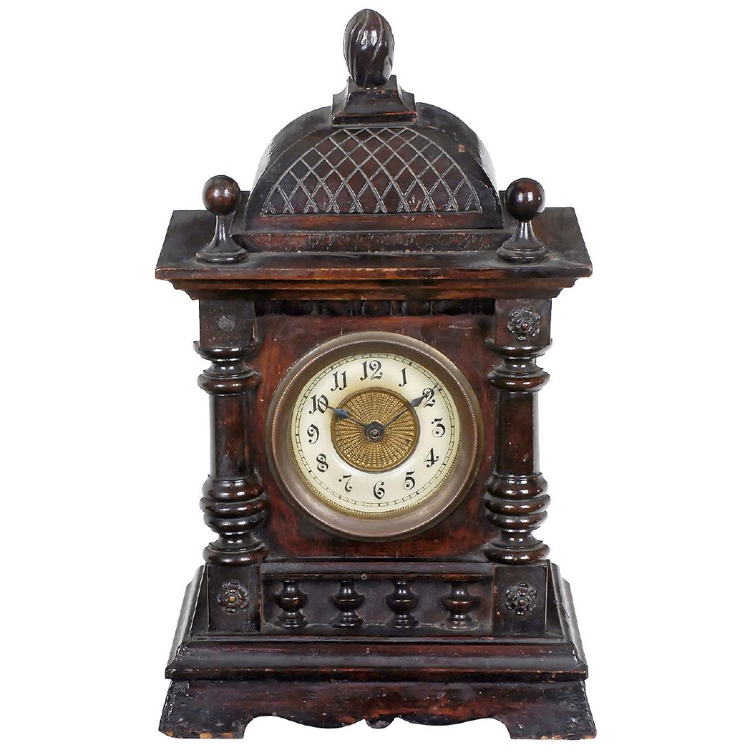 Junghans Musical Alarm Clock, c. 1910 (1 of 1)