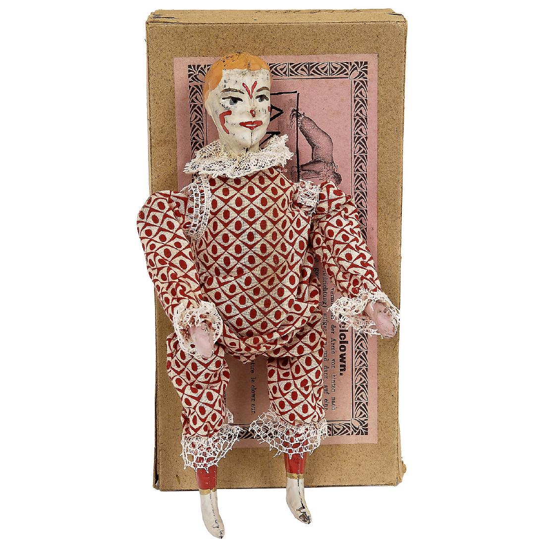 Performing Clown by Leonhard Staudt, c. 1900 (1 of 1)