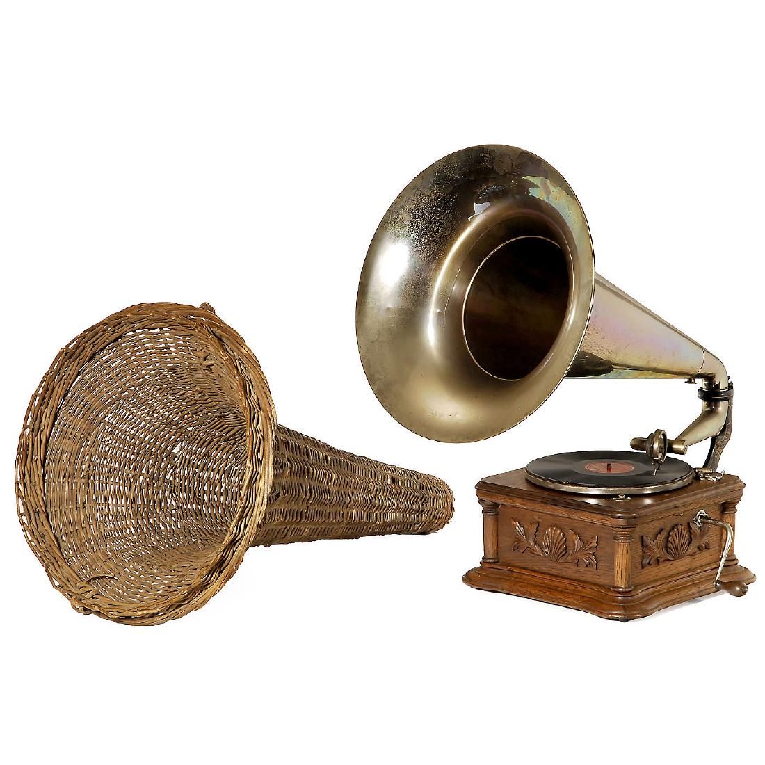 His Master's Voice Monarch Horn Gramophone, c. 1905 (1 of 1)