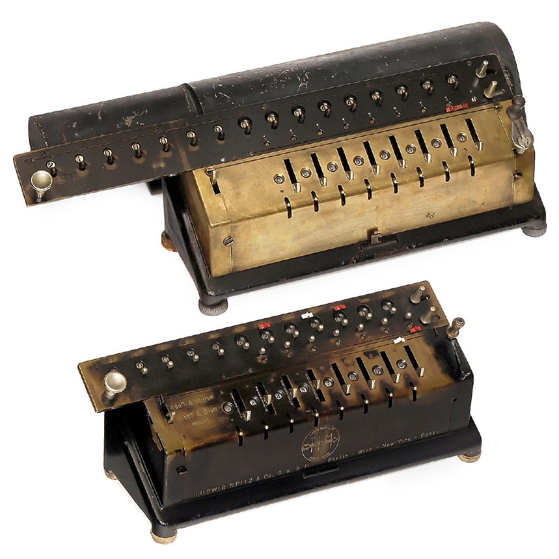 2 TIM (Time Is Money) Calculating Machines, 1907 (1 of 1)