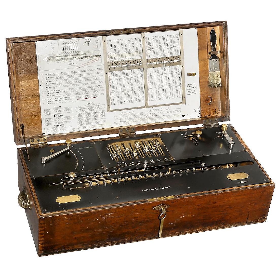 The Millionaire Calculating Machine, 1895 (1 of 3)