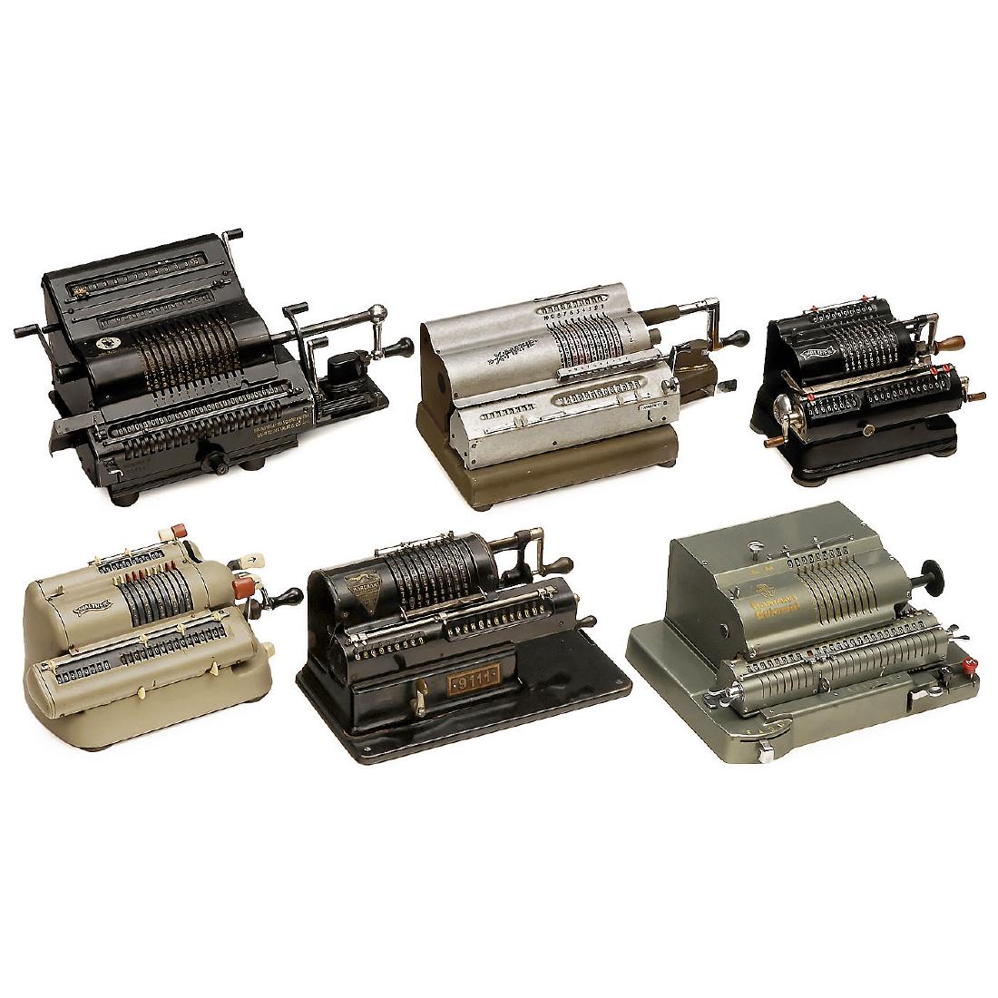 6 Spoked Wheel Calculating Machines (1 of 1)