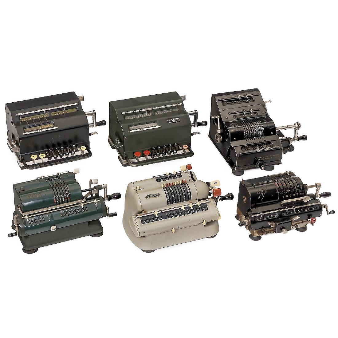 6 Spoked Wheel Calculating Machines (1 of 1)
