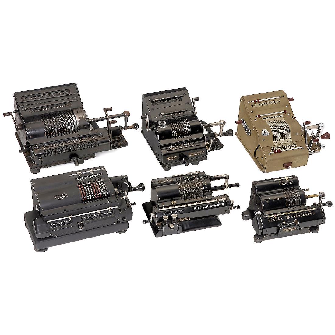 6 Spoked Wheel Calculating Machines (1 of 1)