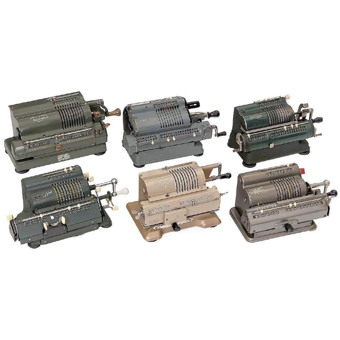 6 Spoked Wheel Calculating Machines (1 of 1)