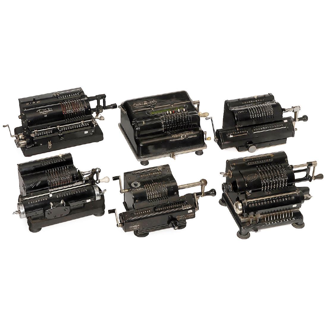 6 Spoked Wheel Calculating Machines (1 of 1)