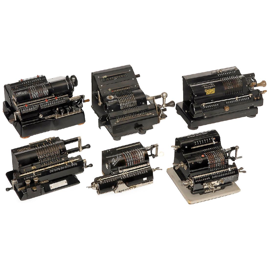 6 Spoked Wheel Calculating Machines (1 of 1)