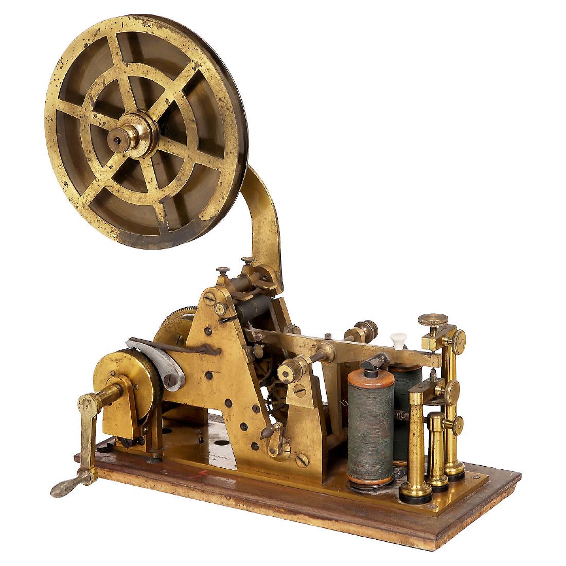 Very Early Swedish Telegraph, c. 1855 (1 of 2)