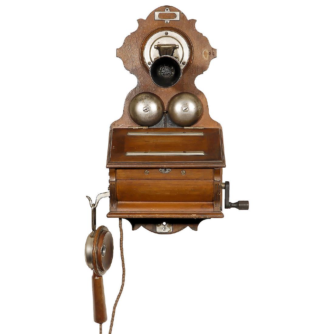 German Wall Telephone Model M1903 (1 of 1)