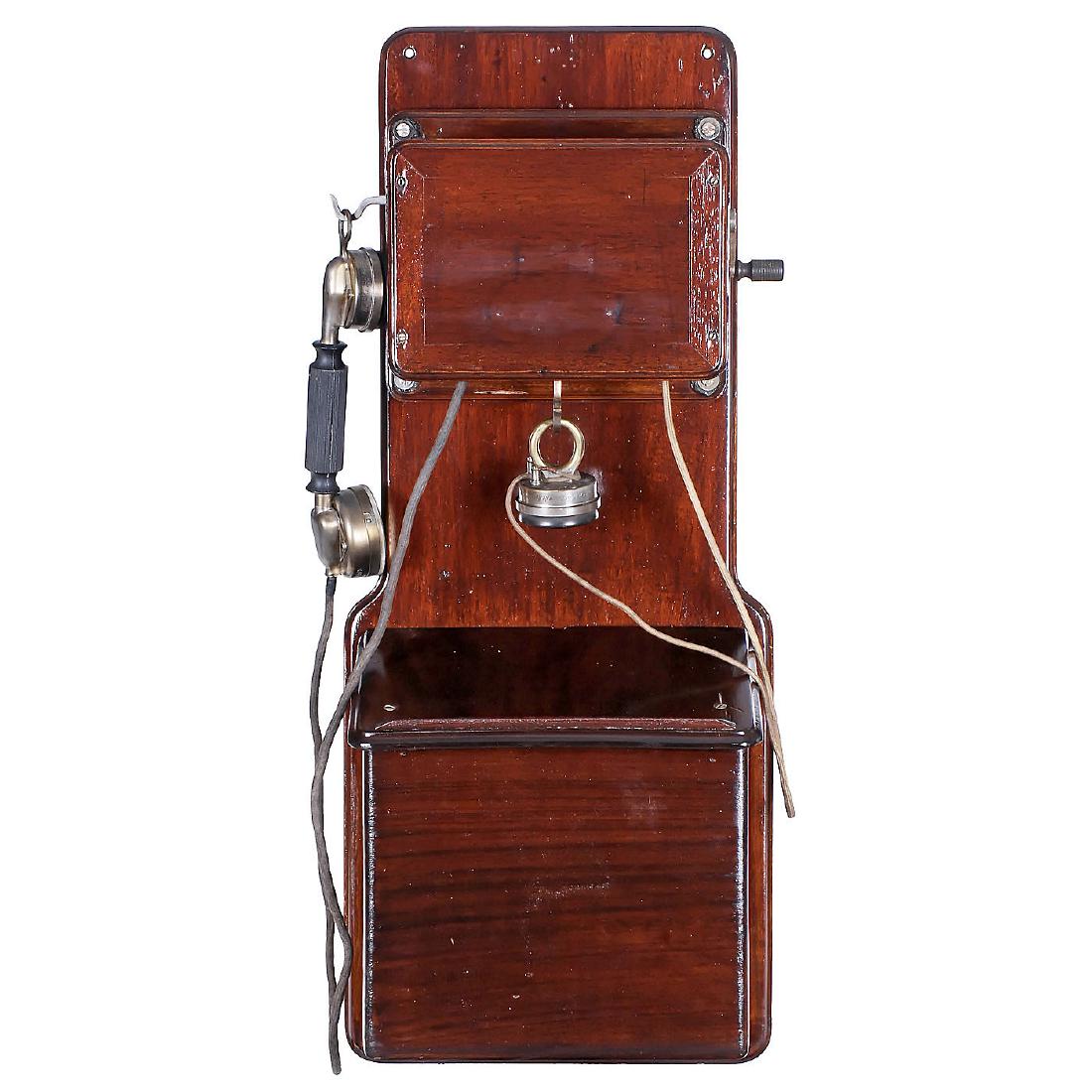 Le Marty French Wall Telephone, 1918 (1 of 1)