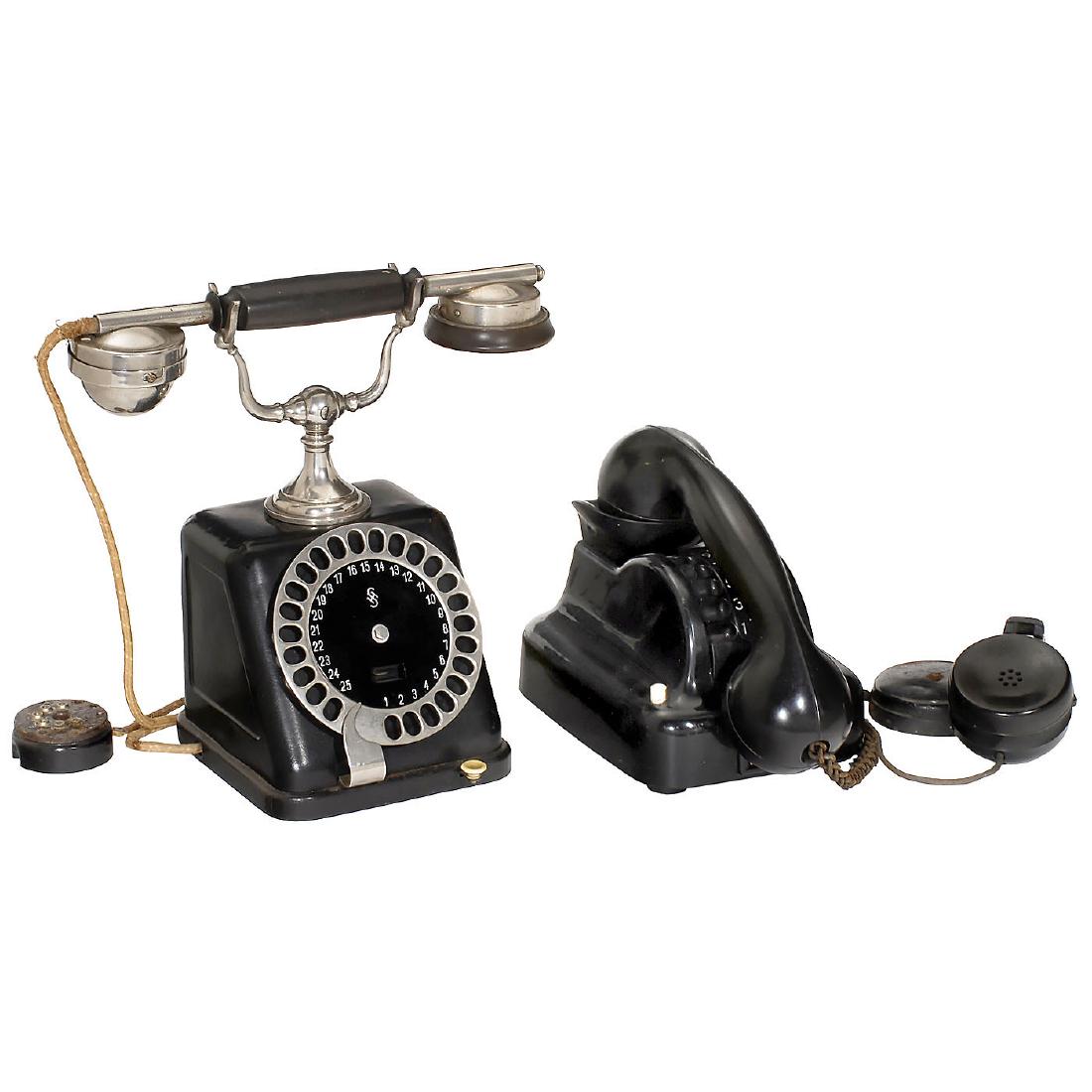 2 Siemens & Halske Telephones (1 of 1)