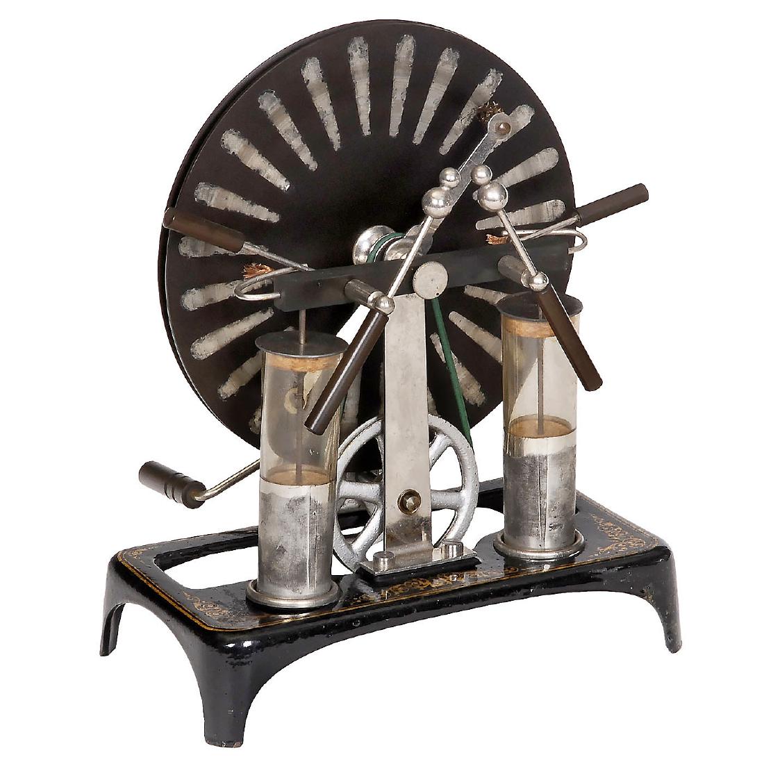 Small Wimshurst's Electrostatic Machine, c. 1920 (1 of 1)