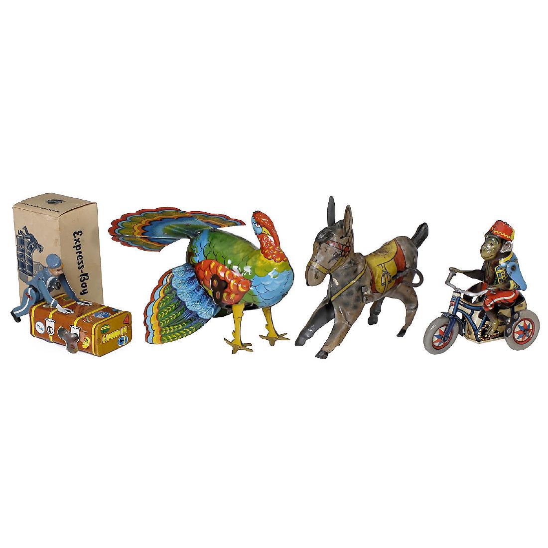 4 German Tin Toys (1 of 1)