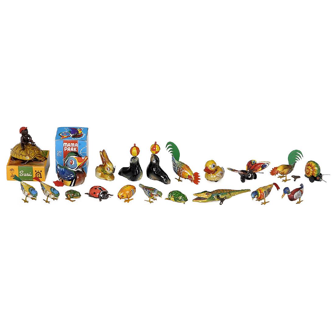 19 German Tin Toys, 1950s-1980s (1 of 1)
