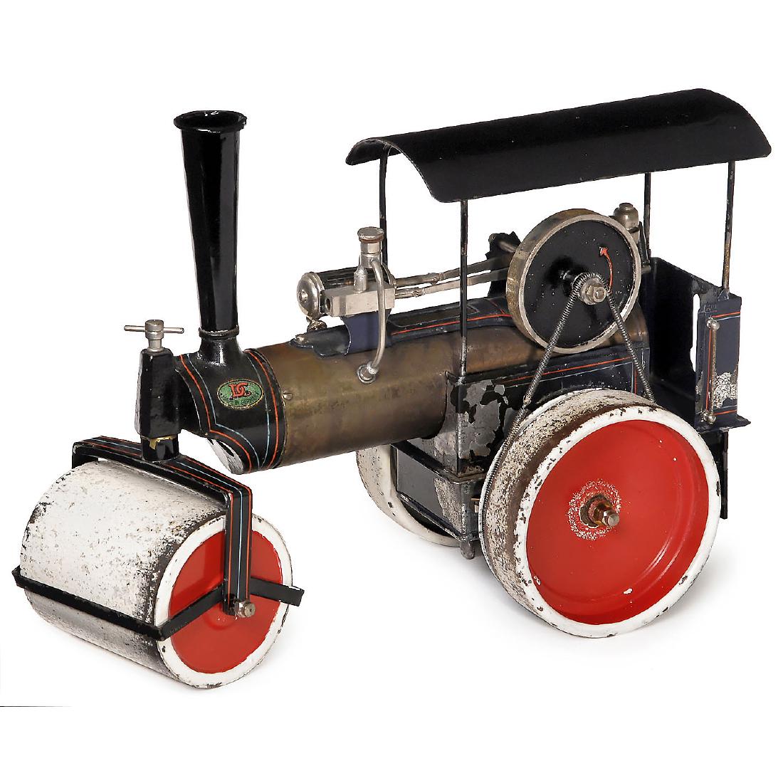 Doll Steam Road Roller No. 504, c. 1930 (1 of 2)