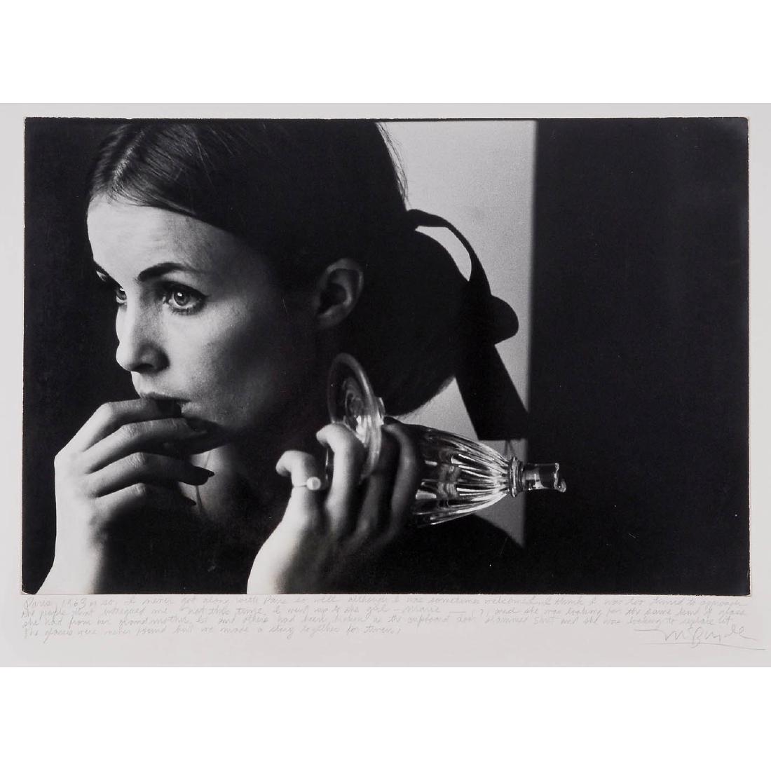 Will McBride (1931-2015): Will McBride (1931-2015) Without title (girl with broken glass), 1963. Silver print 36 x 56 cm, signed and lettered by McBride on front side. Bound on cardboard. Will McBride (1931-2015) Ohne Titel (M