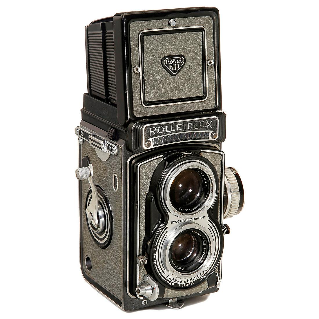Rolleiflex T (First Model), with Light Meter, 1958 Sep 21, 2019
