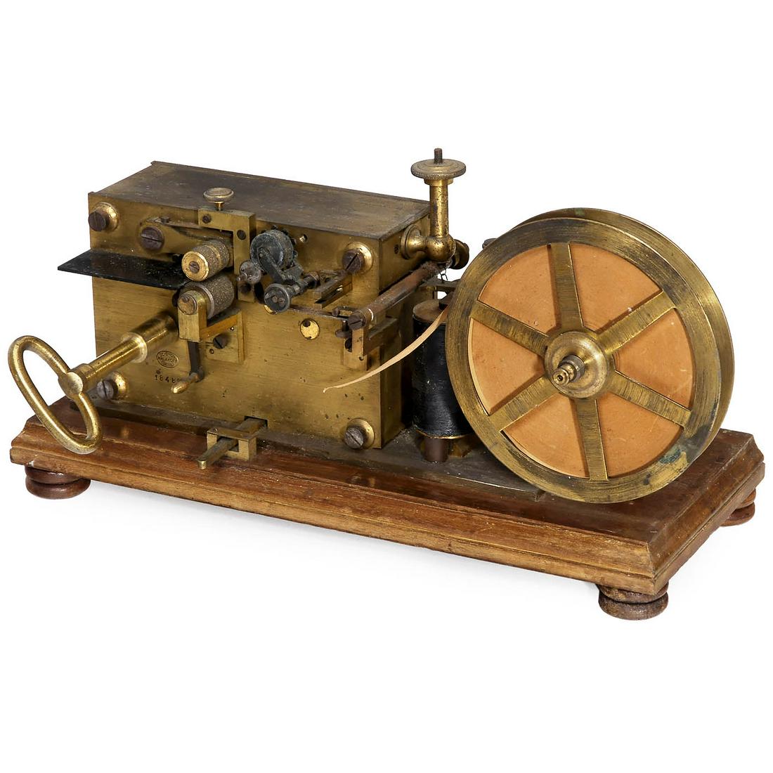 Malakoff Ink-Writer Telegraph, c. 1880 (1 of 1)