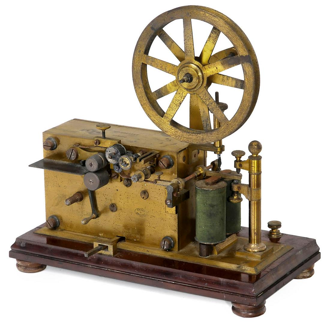 Breguet Ink-Writer Telegraph, c. 1895 (1 of 1)