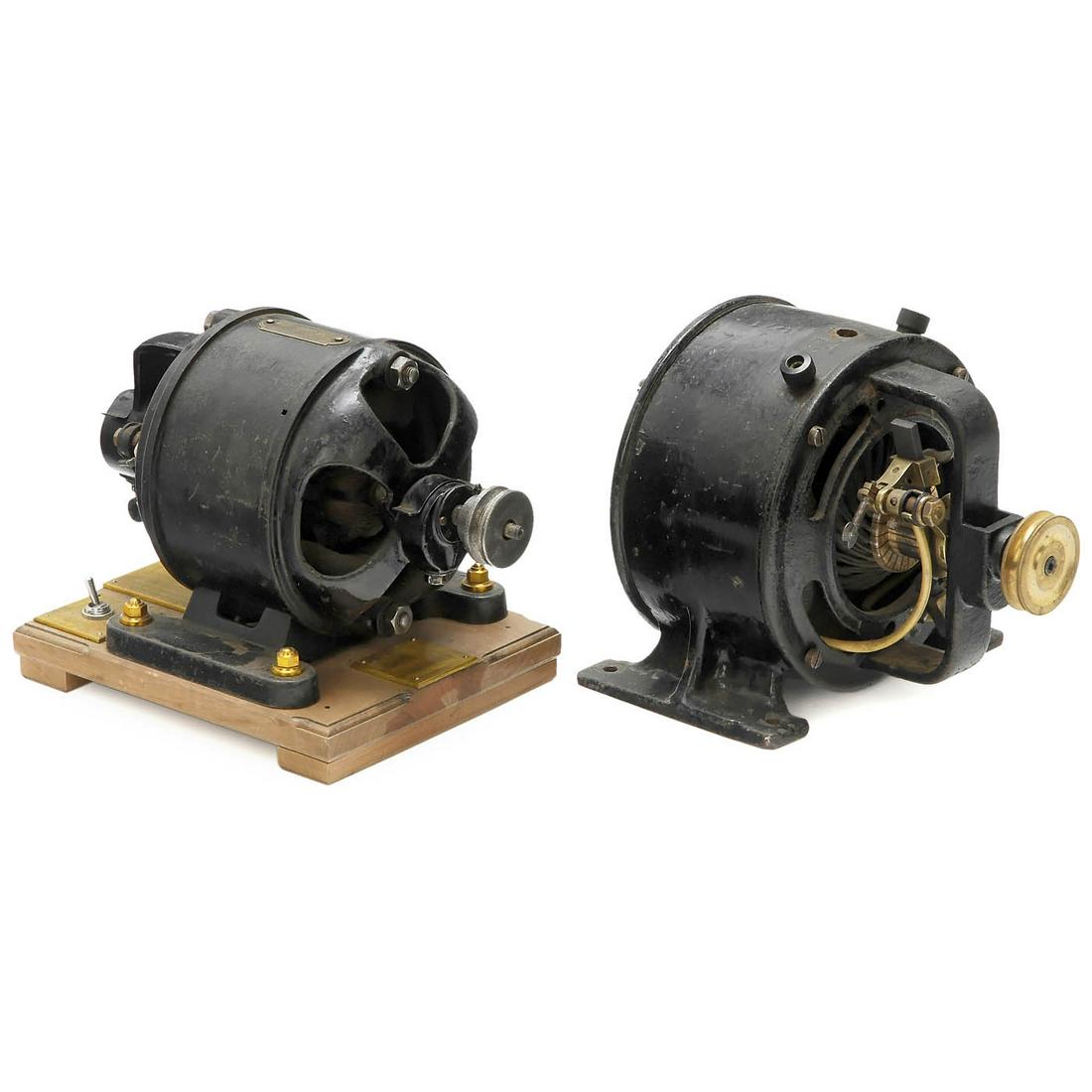 2 Electric Motors, c. 1920 (1 of 1)