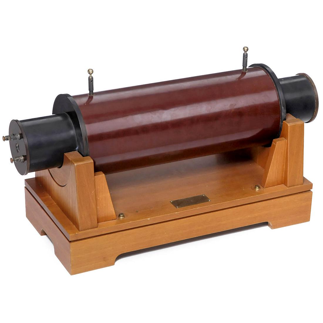 Large 16-Inch Induction Coil According to Ruhmkorff, c. (1 of 2)