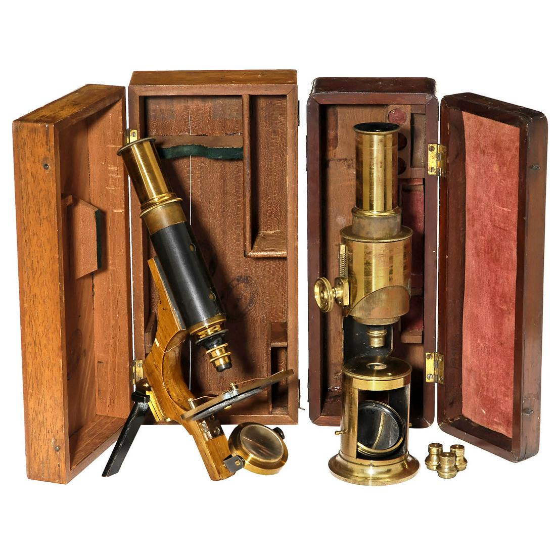2 Brass Microscopes (1 of 1)