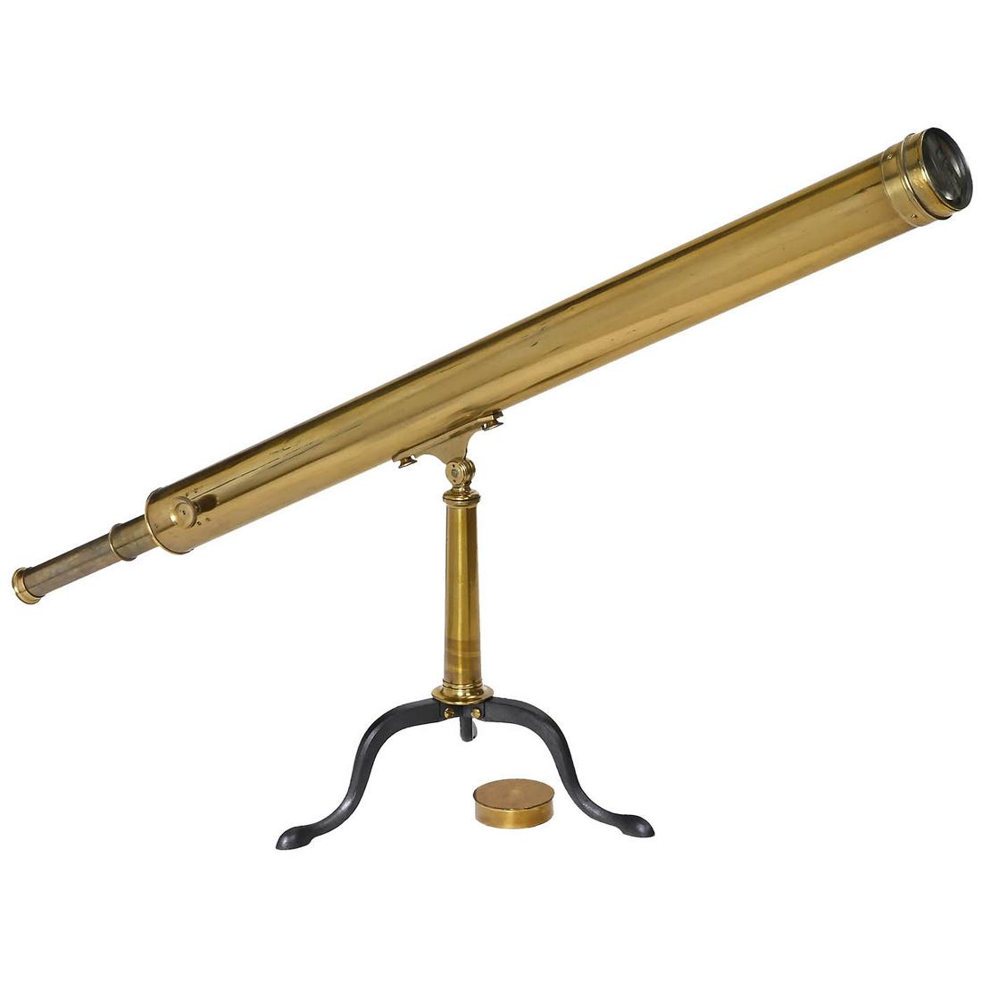 Brass Refracting Telescope by Fraunhofer, c. 1850 (1 of 1)