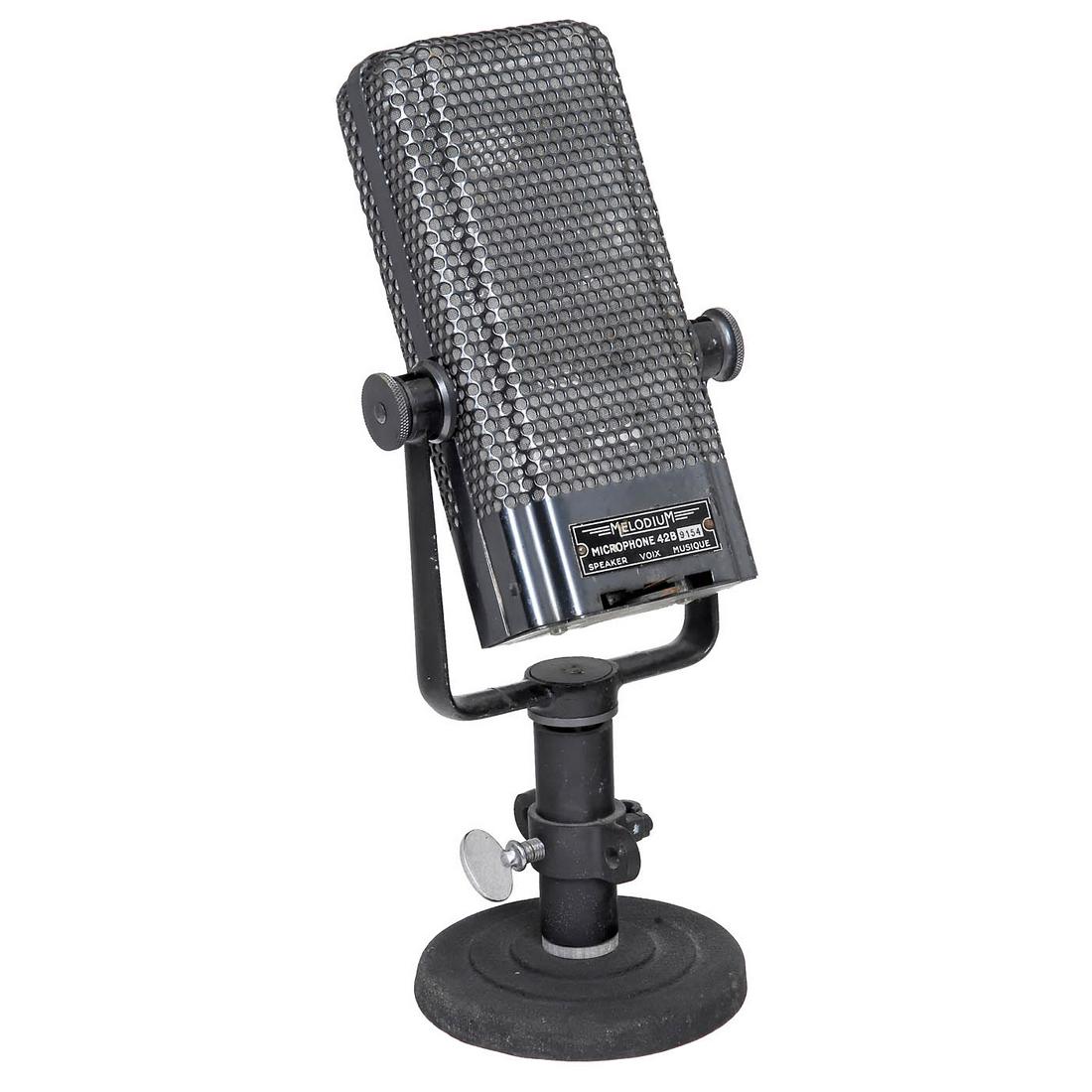 Melodium 42B Ribbon Microphone, 1932 (1 of 1)