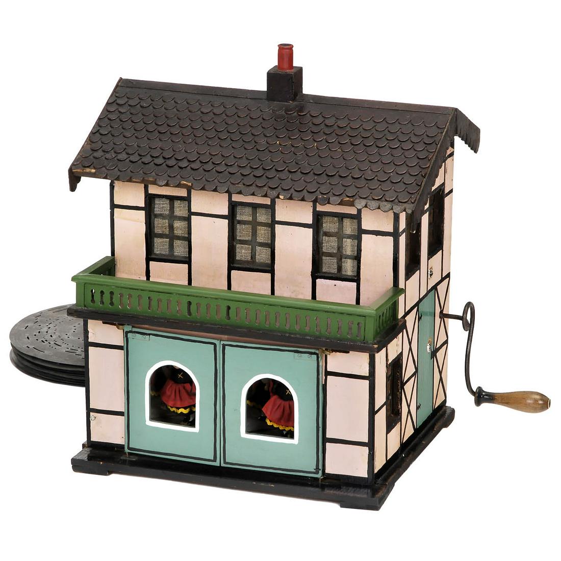 Amorette Organette with Dancing Dolls, c. 1900 (1 of 2)