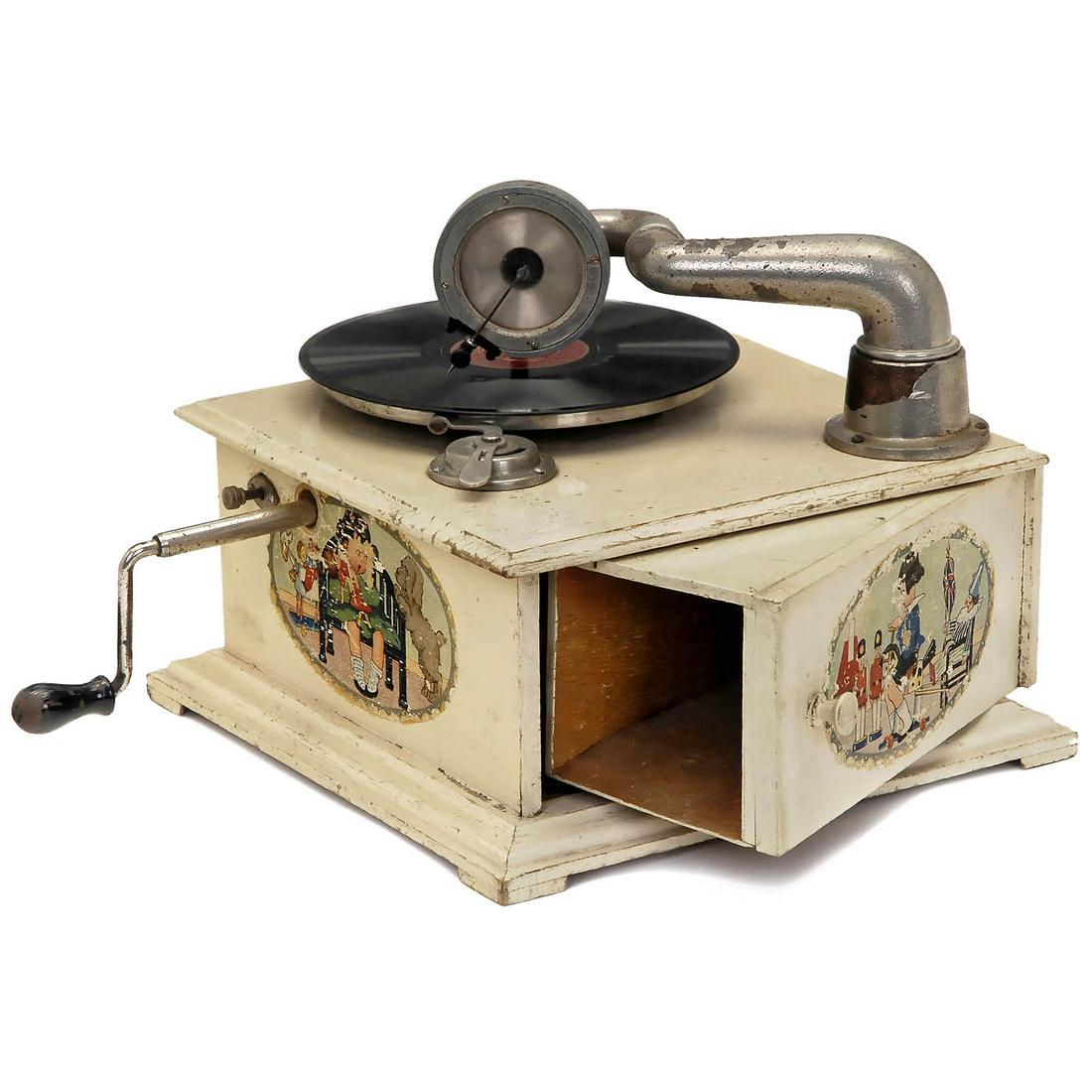 English Toy Phonograph, c. 1930 (1 of 1)