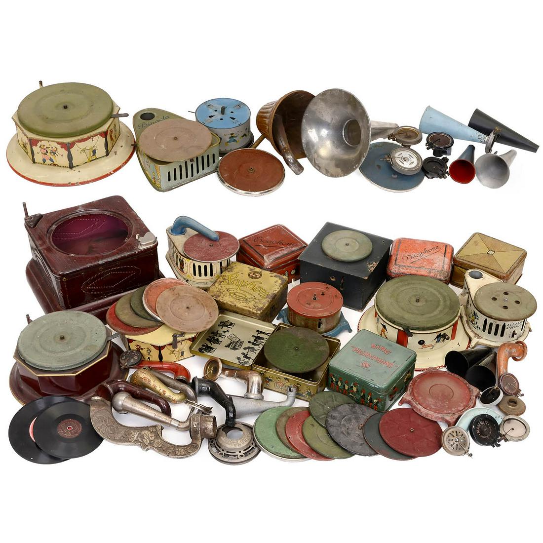 Toy Gramophone Spare Parts, 1920-30 (1 of 1)
