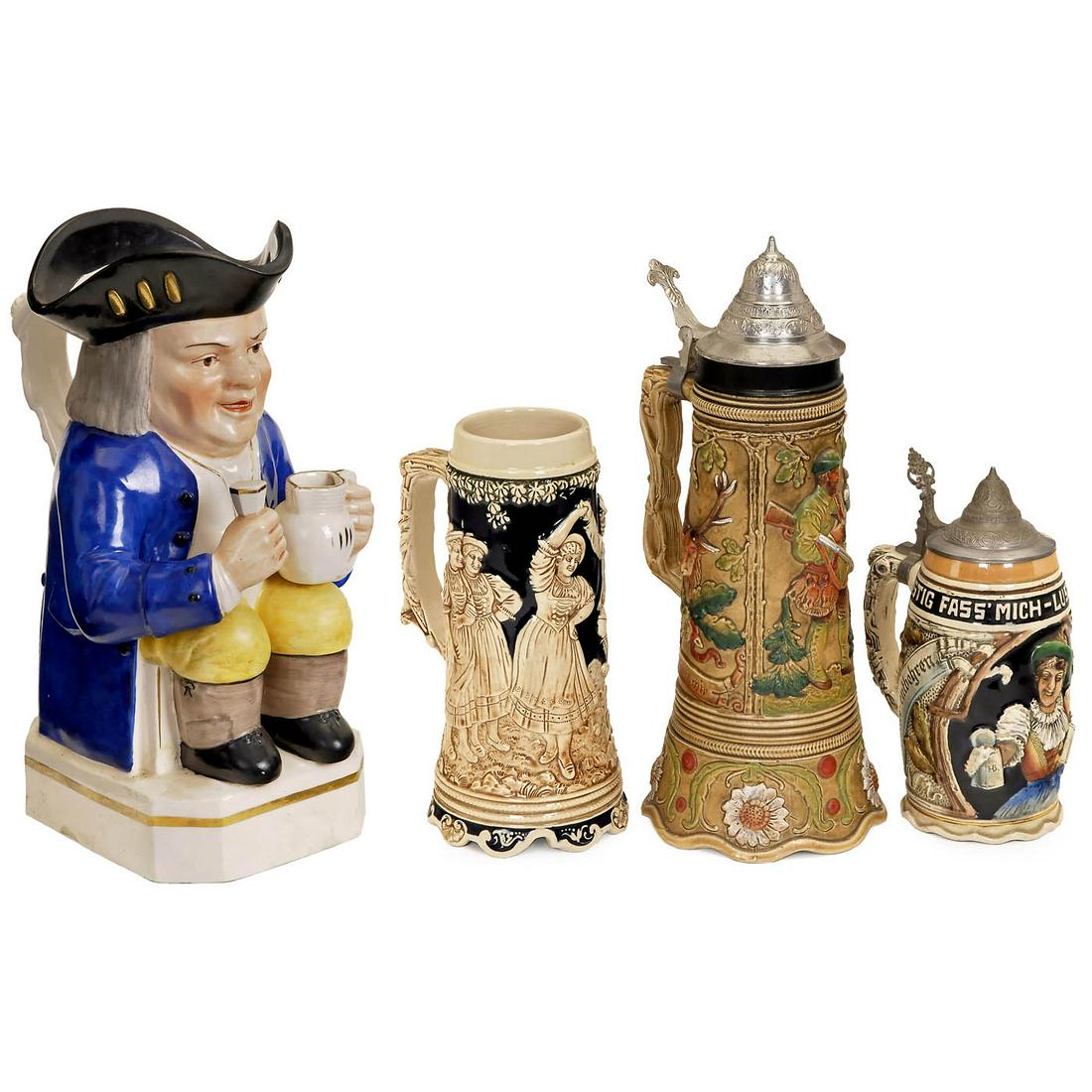 4 Musical Beer Steins (1 of 3)
