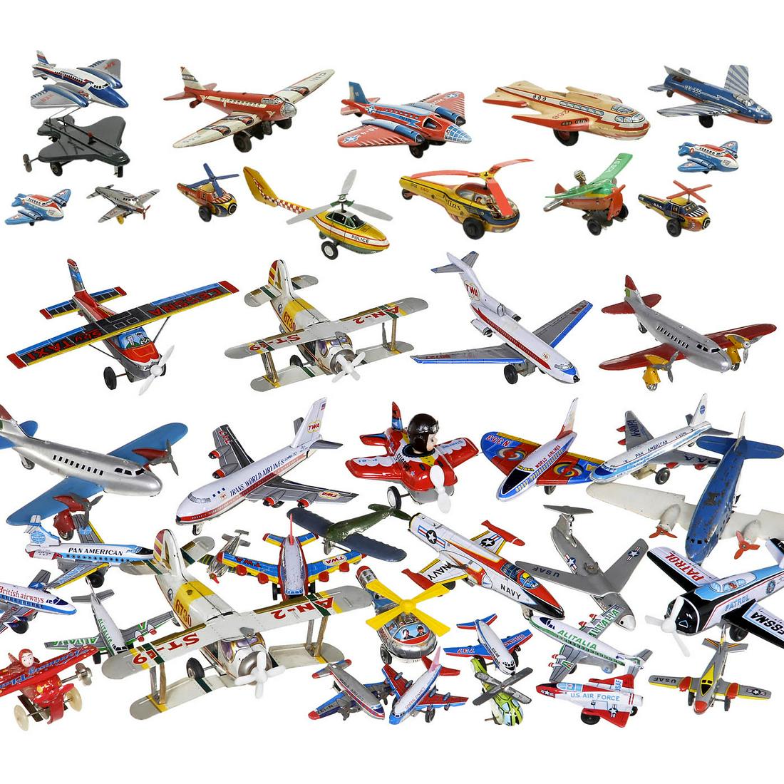 Toy Airplanes and Helicopters, c. 1955-65 (1 of 1)