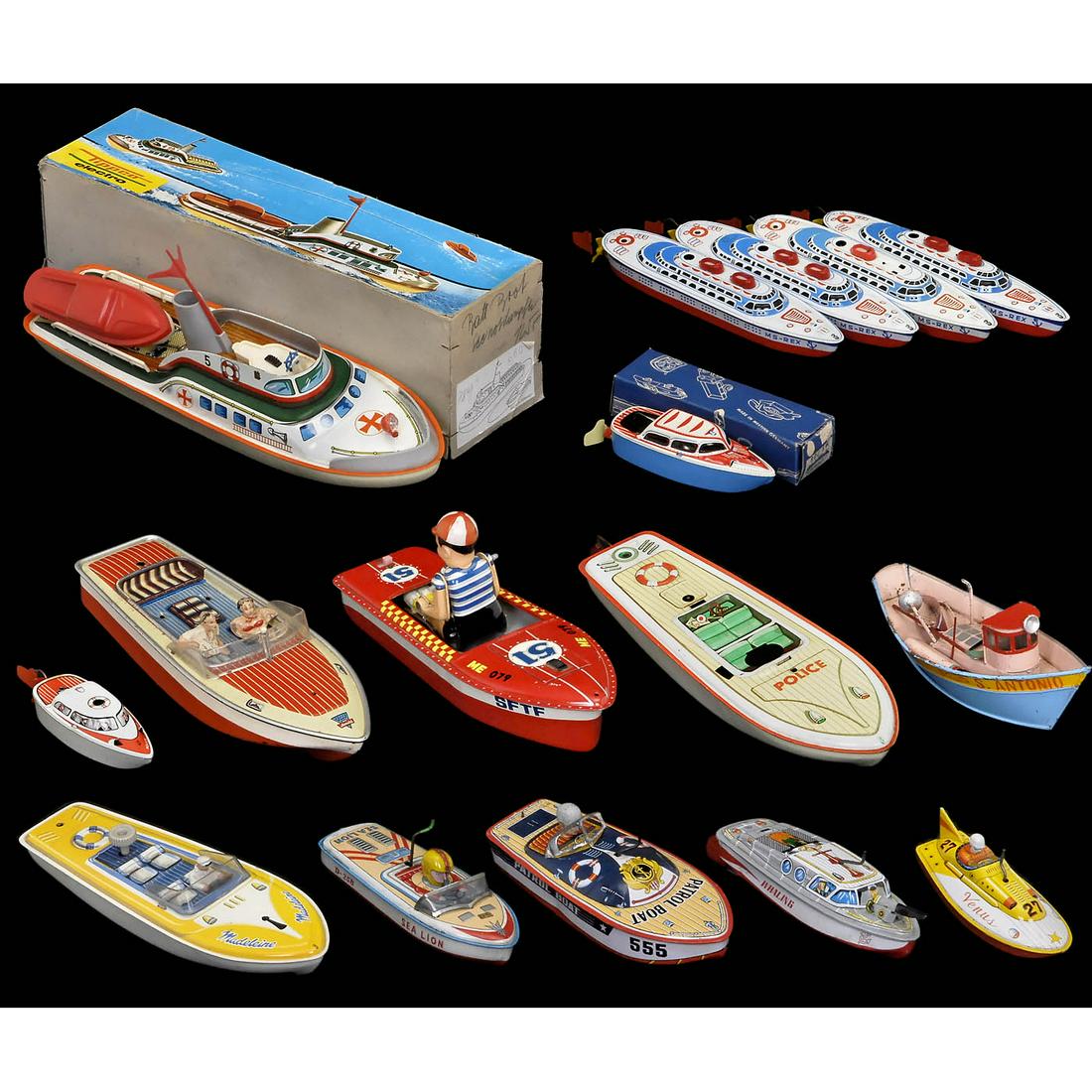 Group of Toy Ships and Boats, c. 1960 (1 of 1)