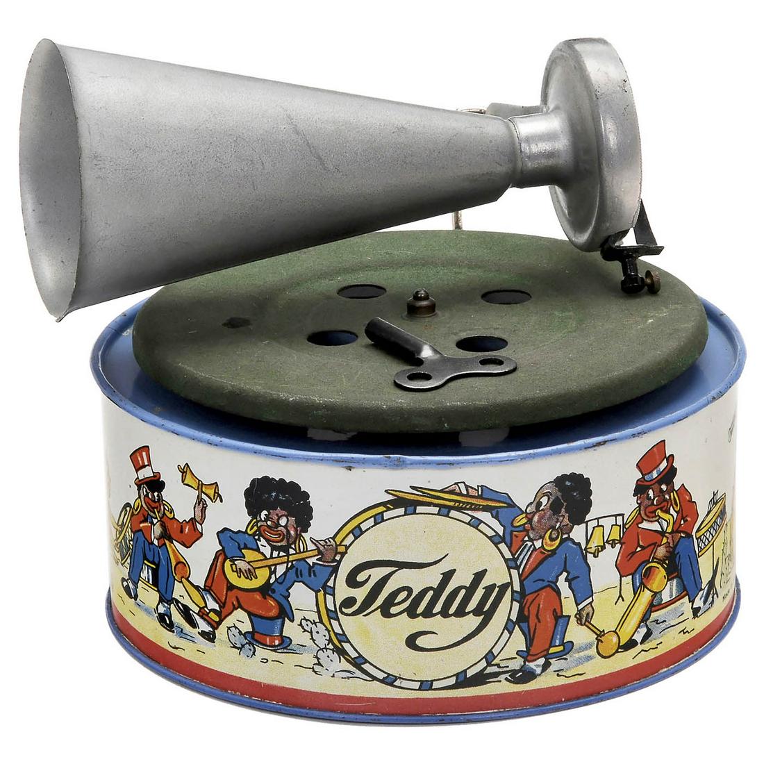 "Keimola Teddy" Toy Gramophone, c. 1925 (1 of 1)