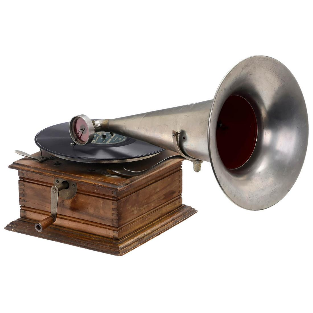 Traveling Horn Gramophone, c. 1910 (1 of 1)