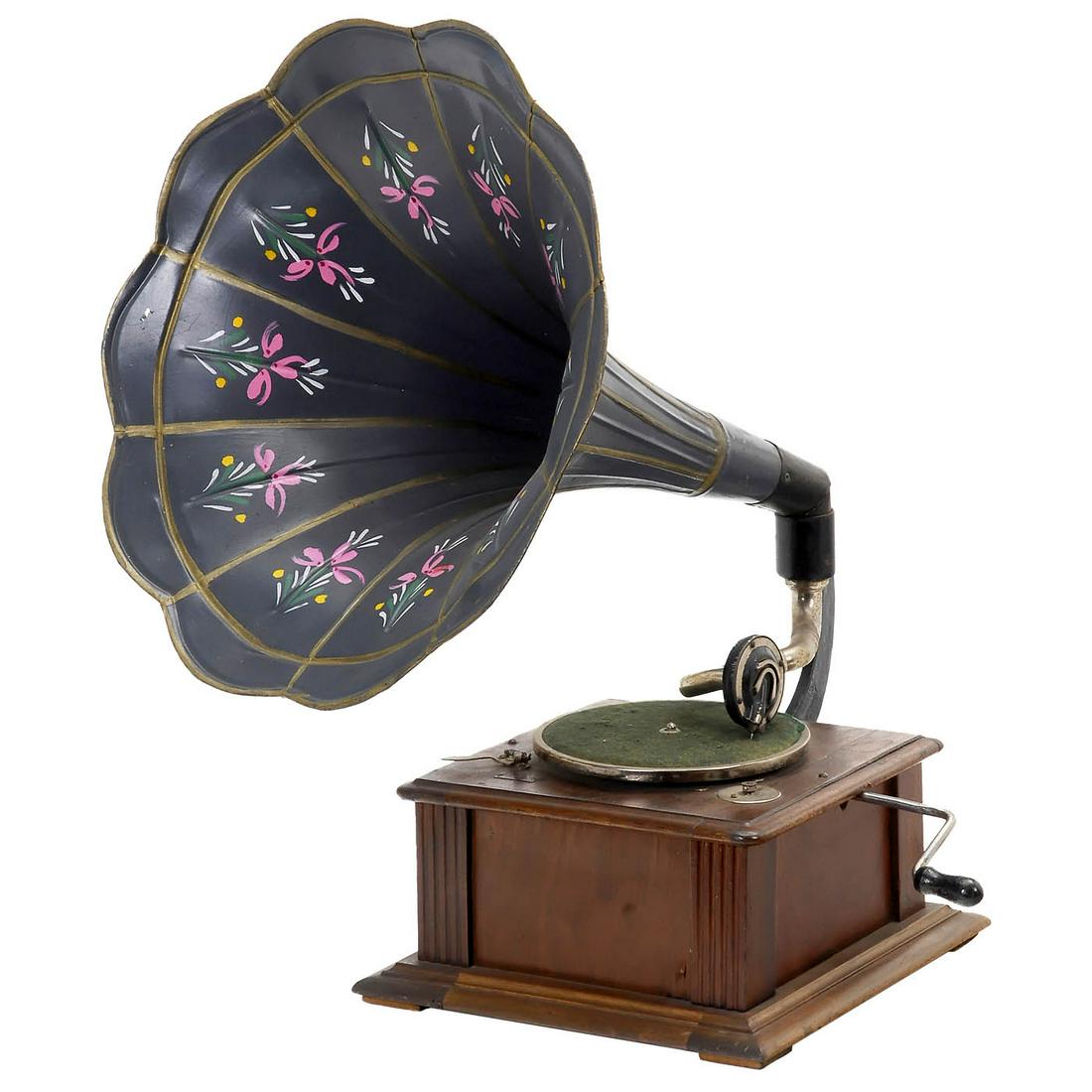 Horn Gramophone and Additional Horn, c. 1920 (1 of 2)