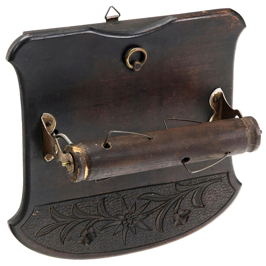 Musical Toilet Paper Holder, c. 1925 Oct 30, 2020 Auction Team