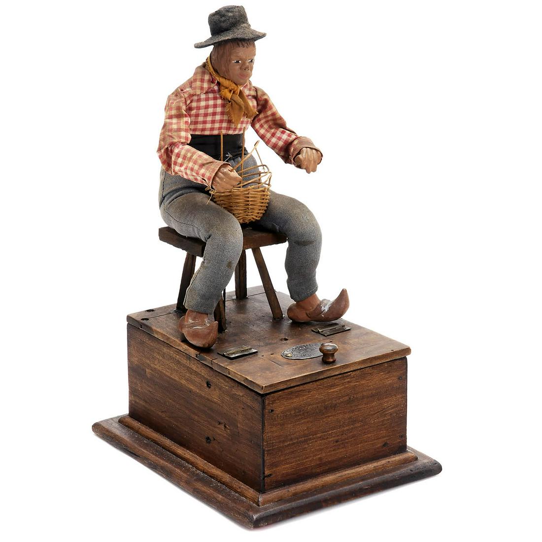 Basket Weaver Automaton, c. 1940s (1 of 1)