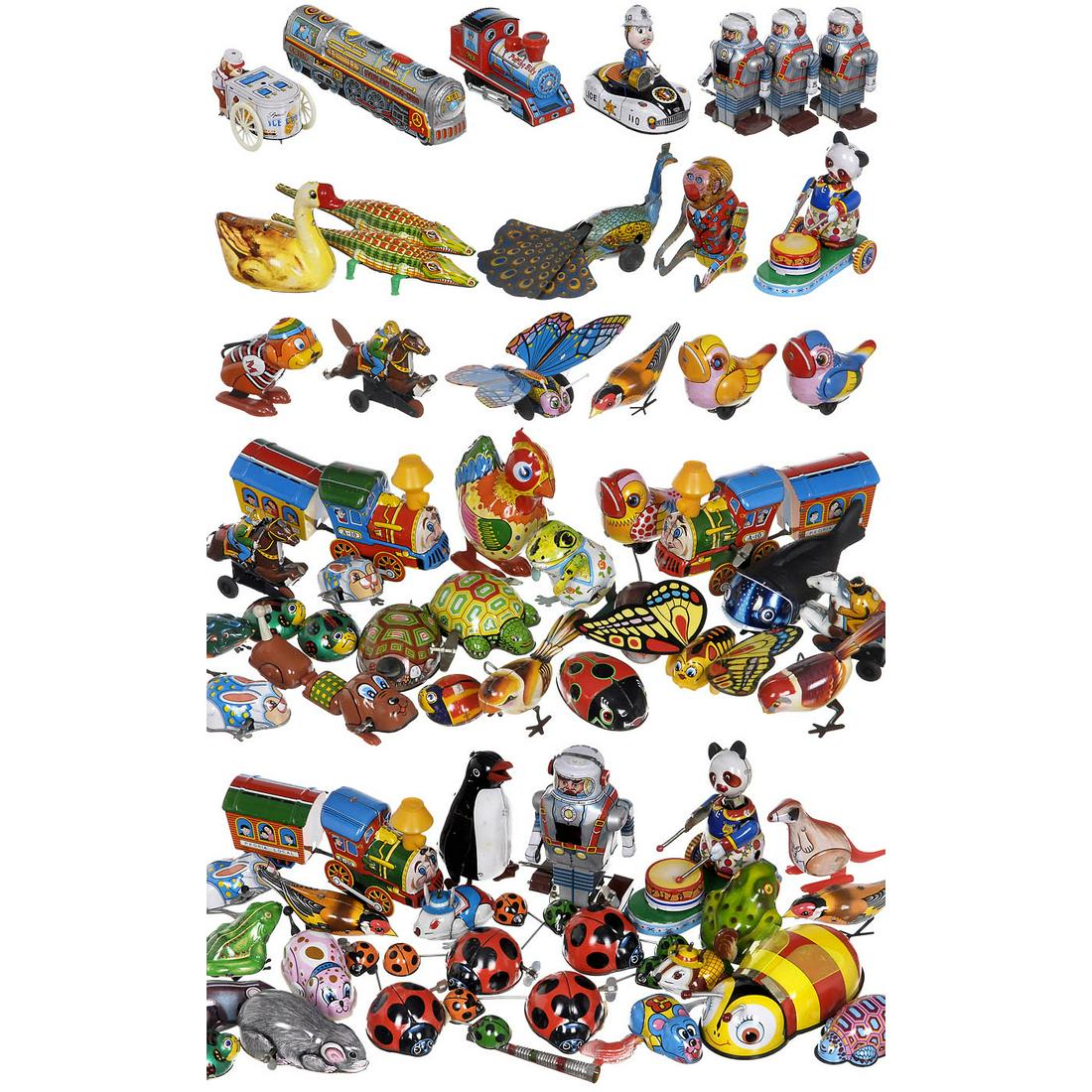 More than 250 Japanese Tin Toys, c. 1950s 70s (1 of 3)