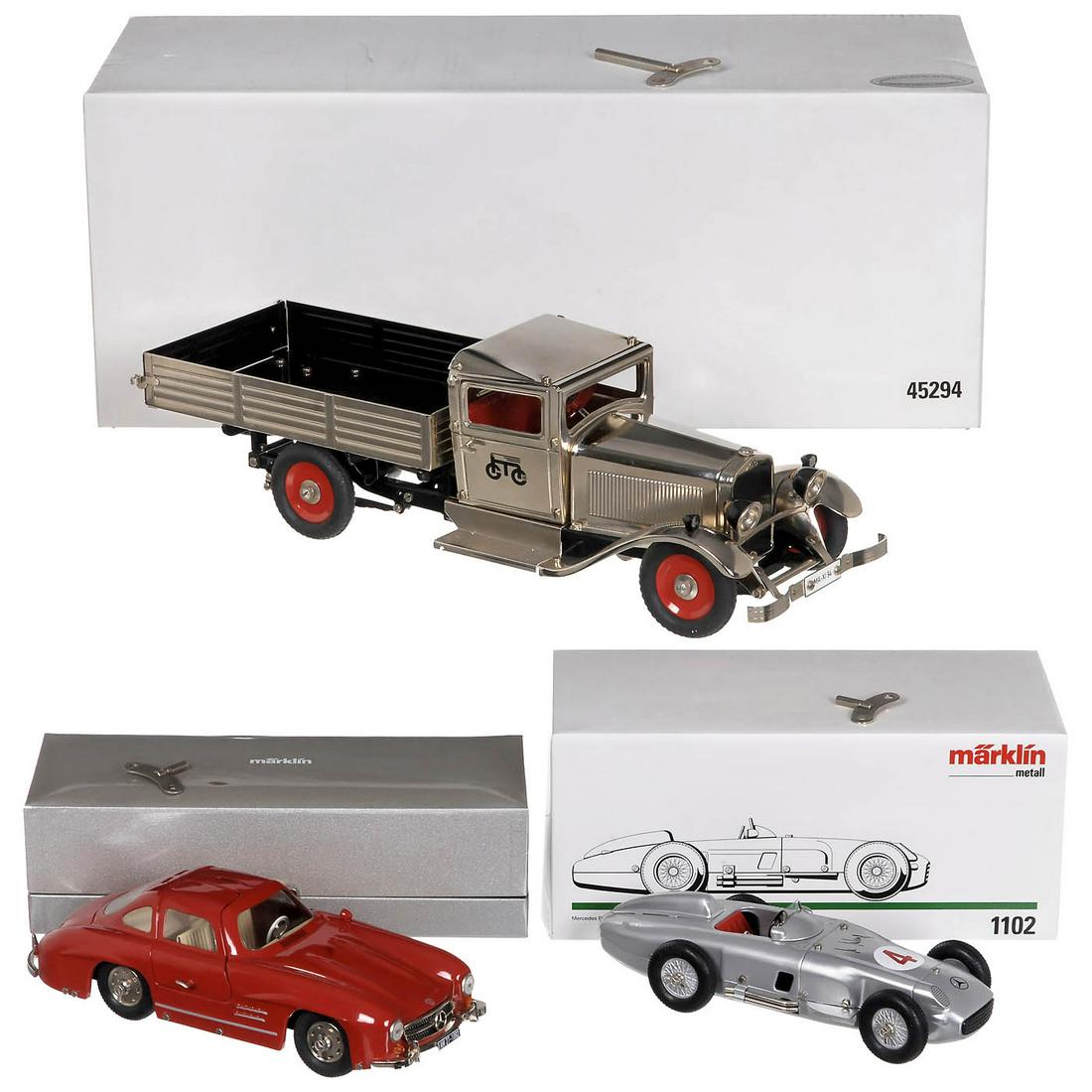 3 Märklin Scale 1:16 Vehicles, c. 1993 (1 of 1)