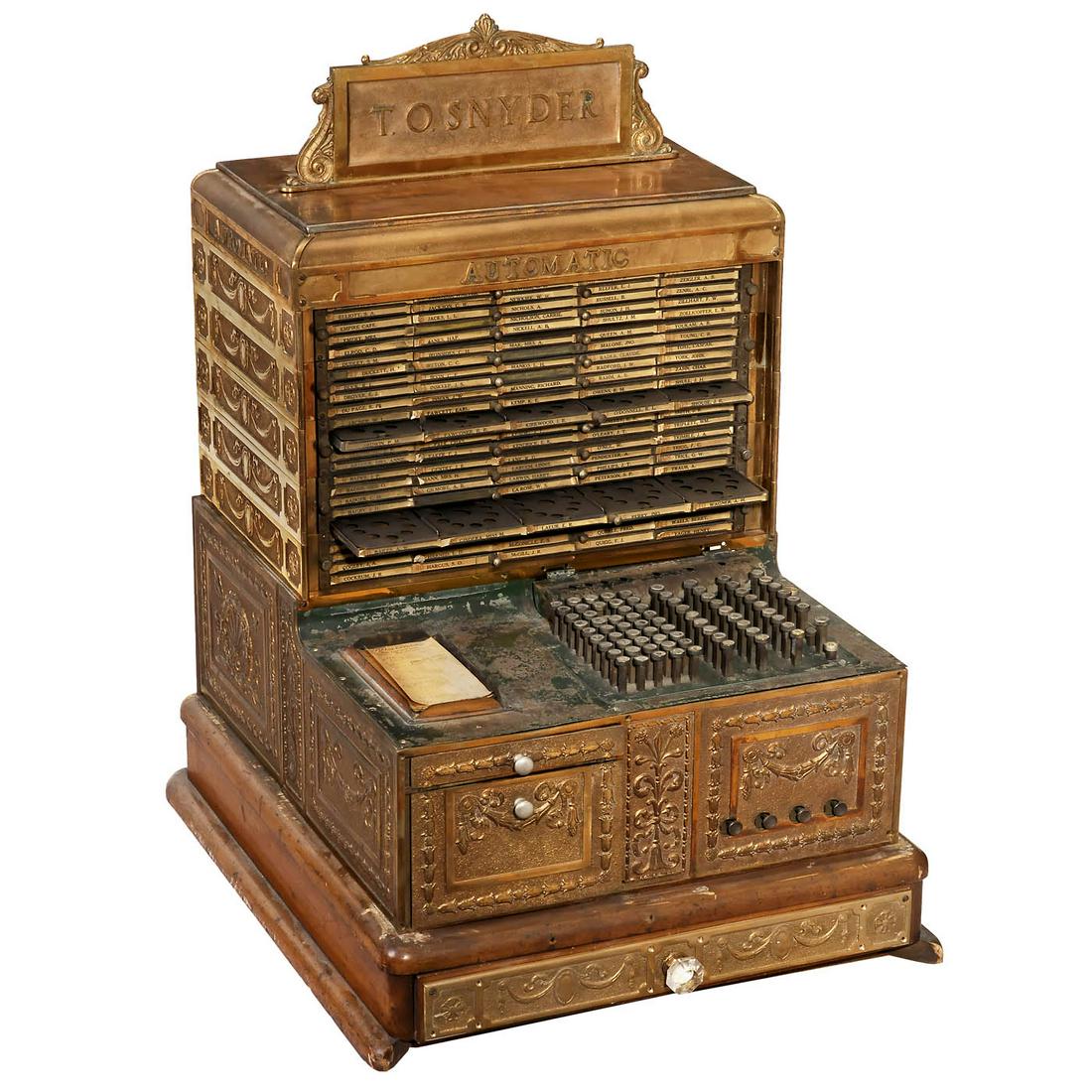 Automatic Bookkeeping Register, Serial No. 2, c. 1915 (1 of 7)