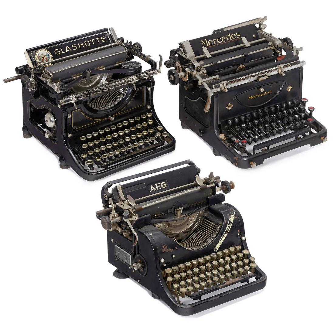 3 German Typewriters (1 of 1)