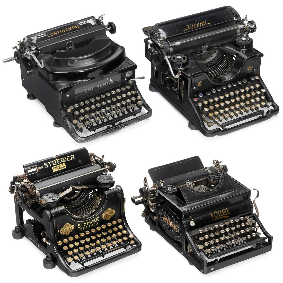 4 Mechanical Typewriters (1 of 1)