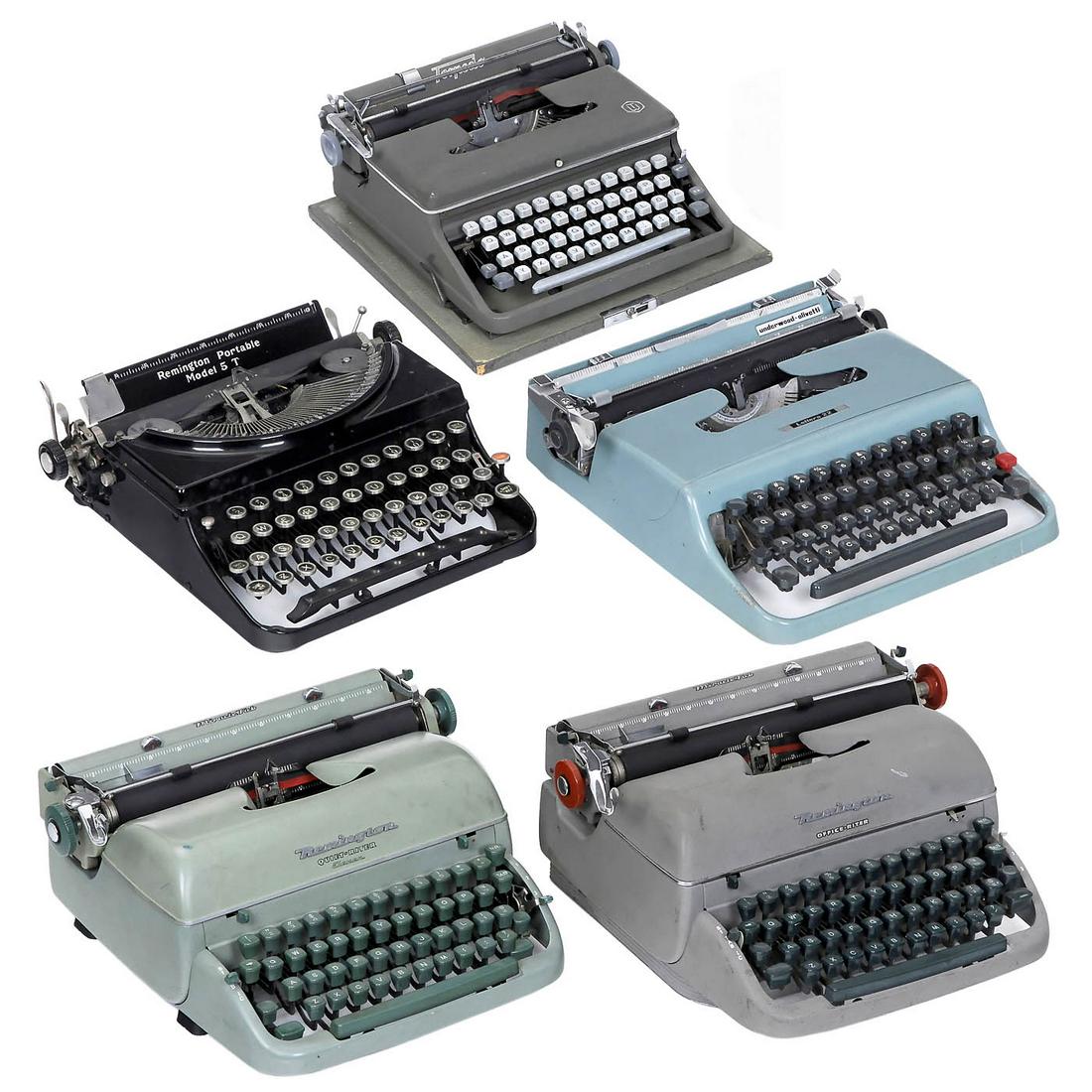5 Mechanical Typewriters (1 of 1)