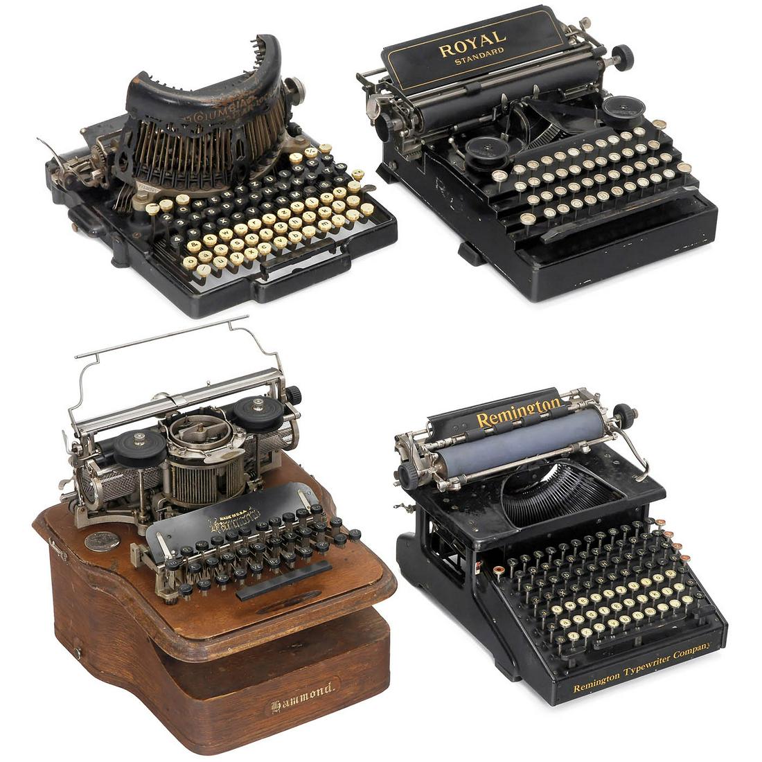 4 American Typewriters (1 of 1)