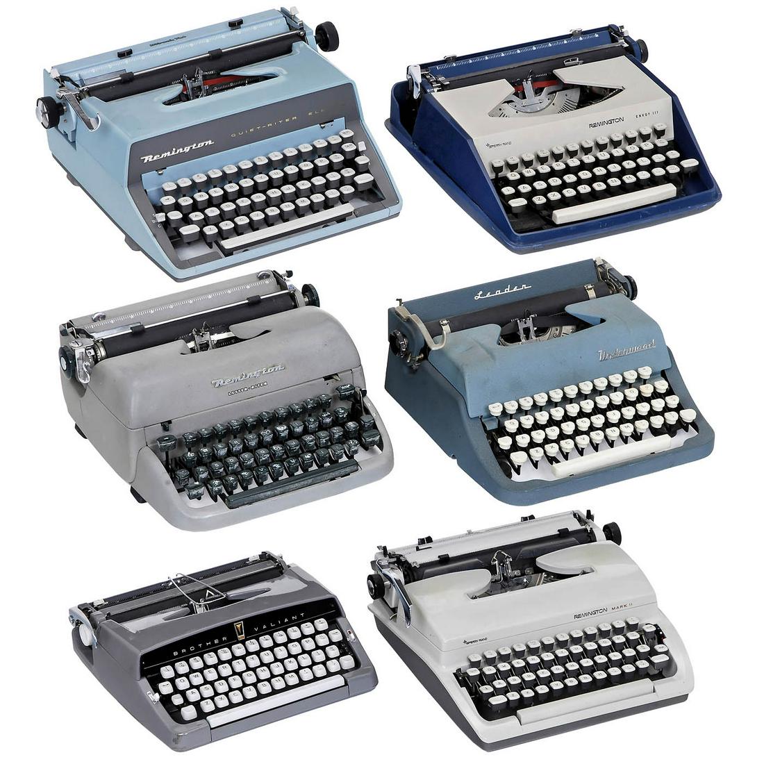 6 Portable Typewriters (1 of 1)