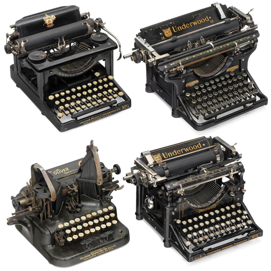 4 American Typewriters (1 of 1)