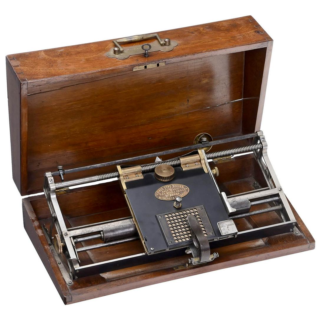 Hall Type-Writer, 1881 onwards (1 of 2)
